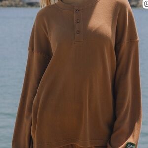 daily drills thermal henley